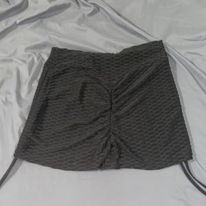 Ribbed Workout Biker Shorts